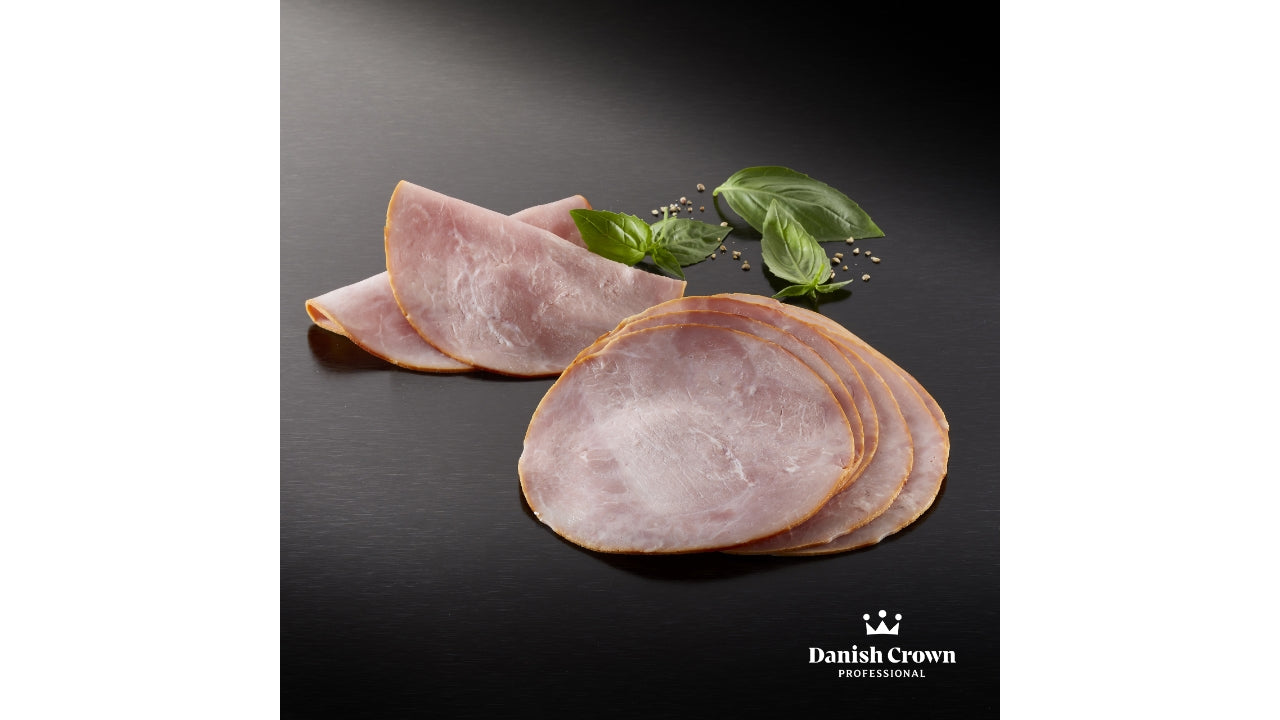 Skinke kogt røget rund i skiver 500g