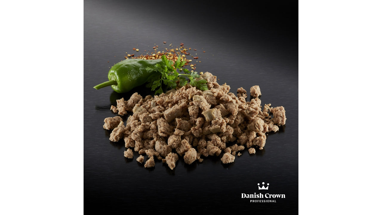 Oksekødstopping spicy beef chunks 1kg