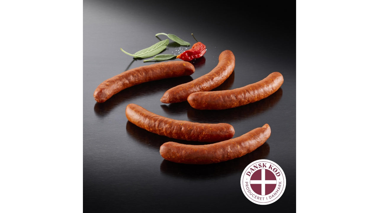 Frankfurter spicy red 125g 2x2,5kg