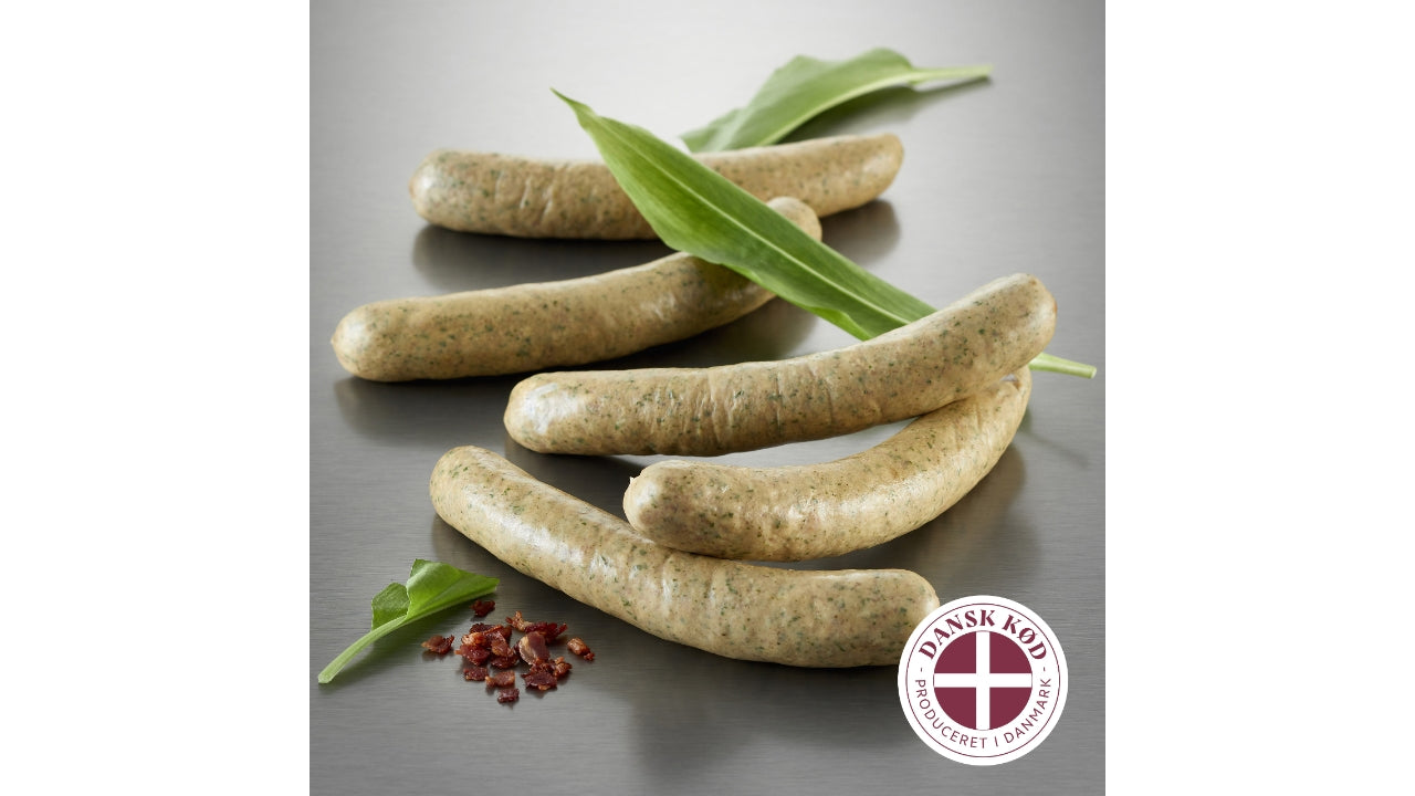 Frankfurter bacon ramsløg 125g 2x2,5kg