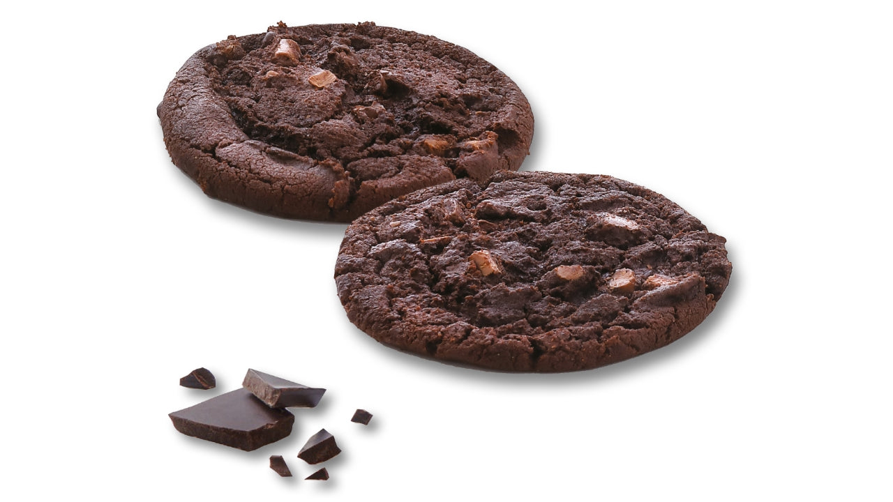 Mørke mini cookies 36x30g