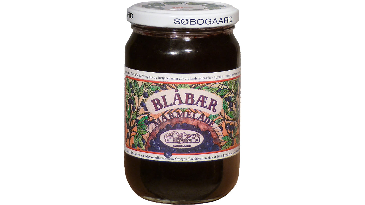 Øko Marmelade Blåbær 390g