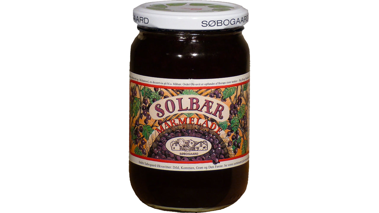Øko Marmelade solbær 400g