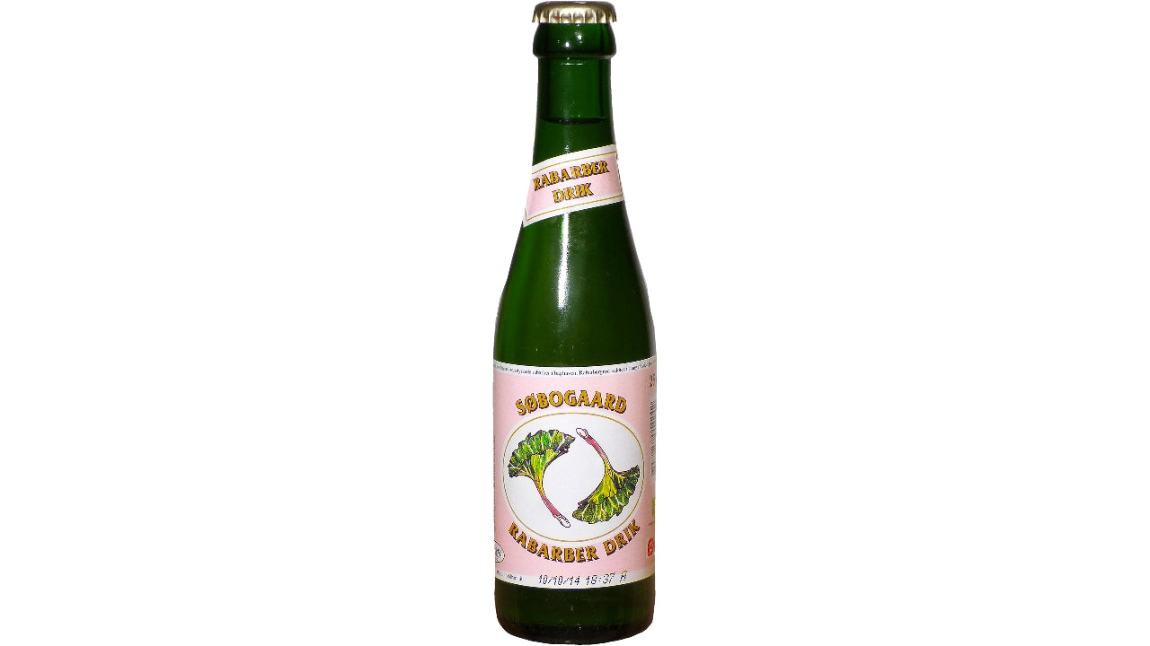 Øko Rabarber drik 24x25cl