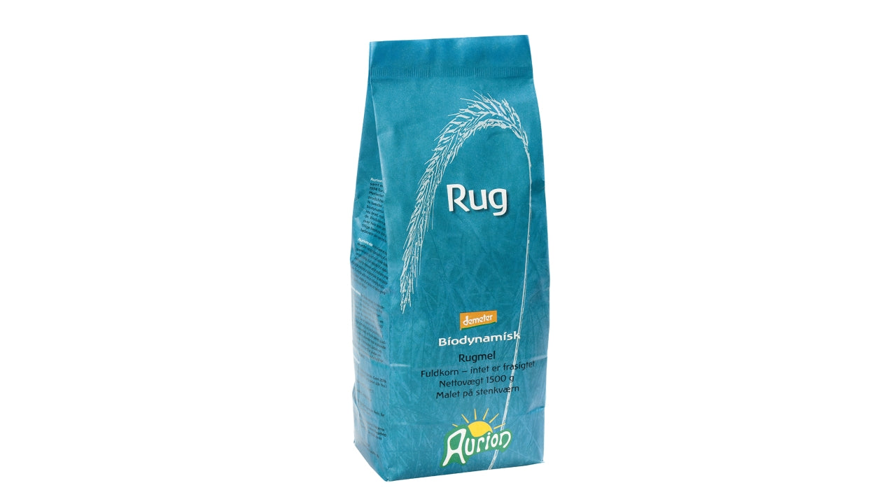 Øko Rugmel 1,5kg  Aurion