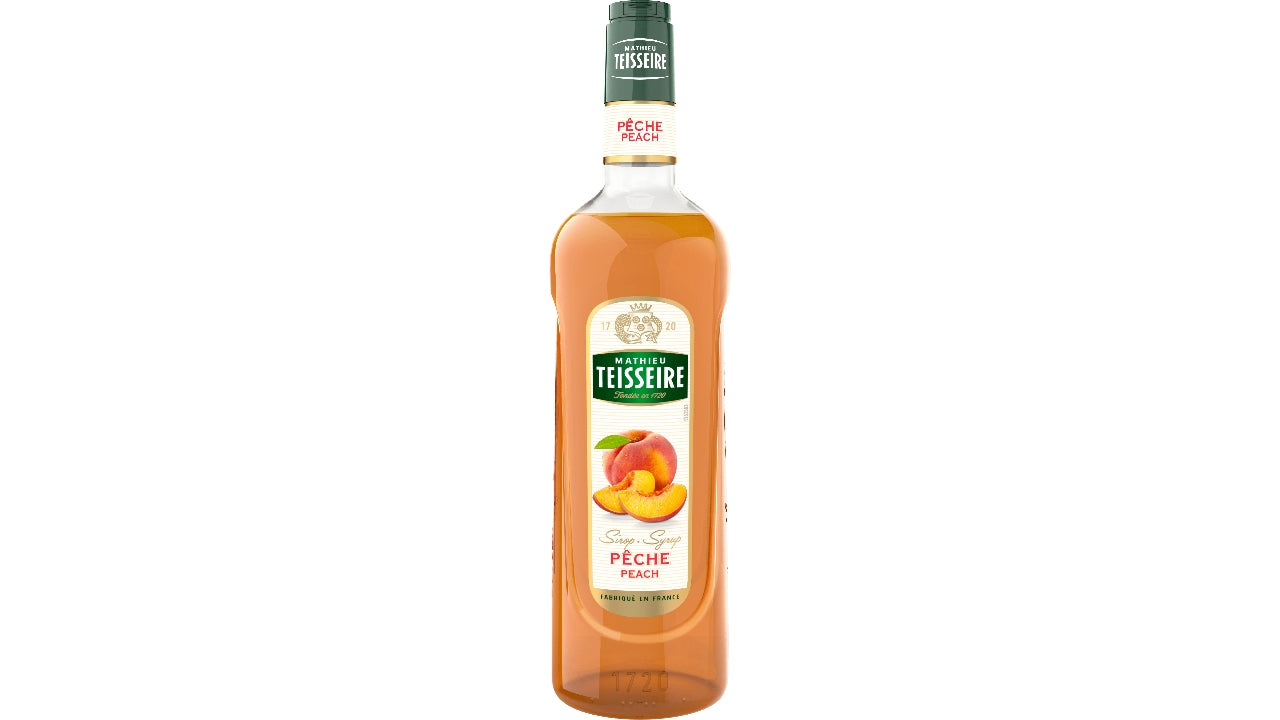 Teisseire peach sirup 70cl