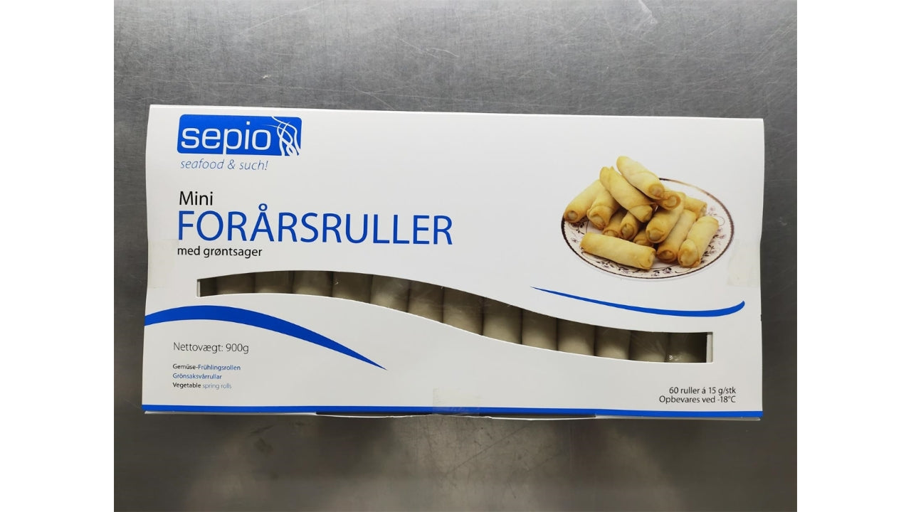 Mini forårsruller med grøntsager 60x15g