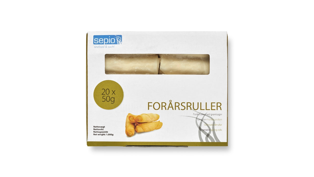 Forårsruller med grøntsager 20x50g