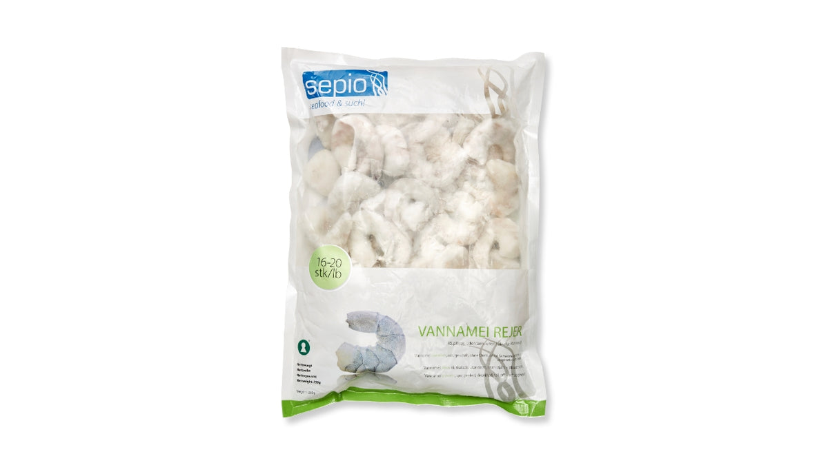 Vannamei rejer 16/20 PD 25% 1000g/750g