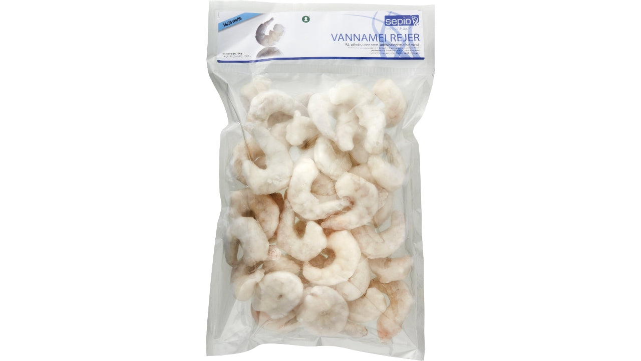 Vannamei rejer 16/20 30% 1000g/700g