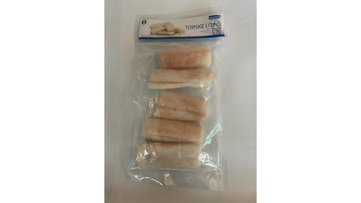 Torskeloins 140-160g 1000g/800g
