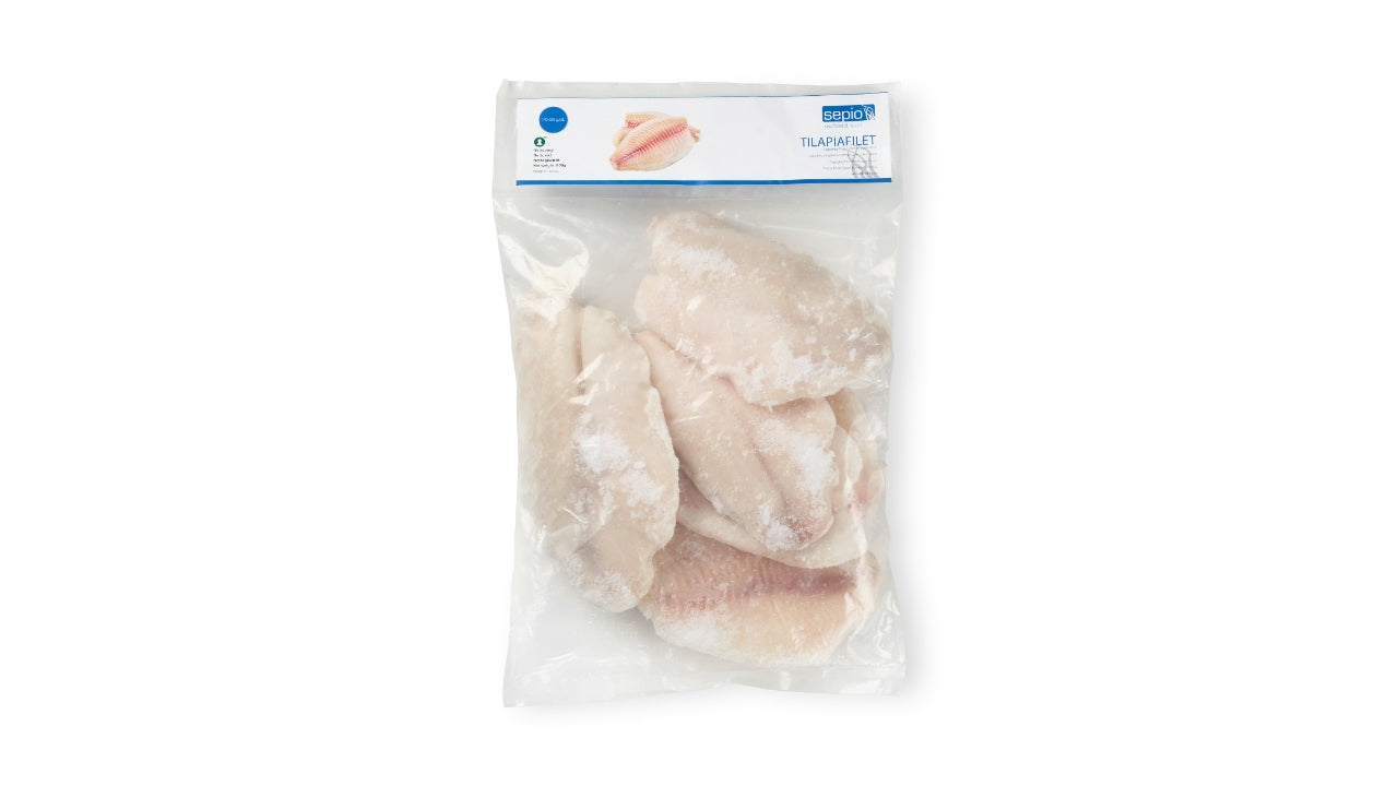 Tilapia filet 140-200g 1000/800g