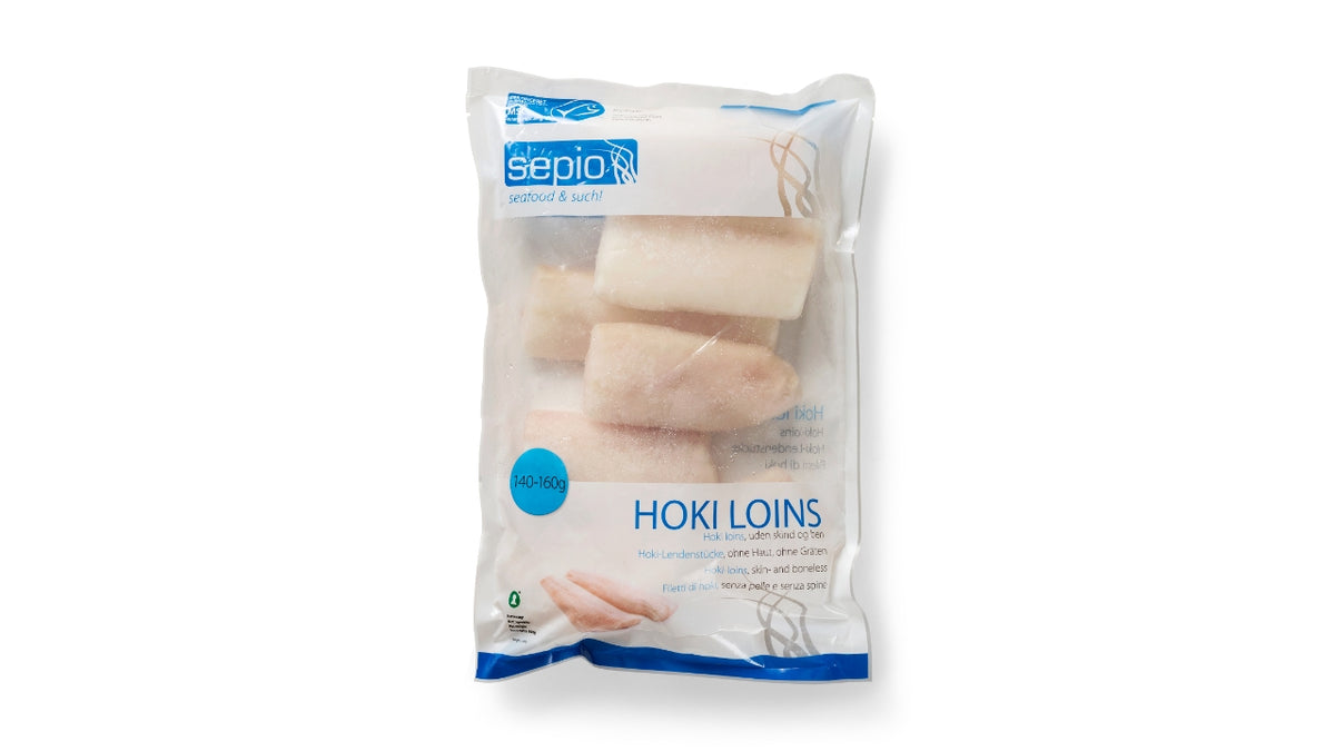 Hoki loins 140-160g 1000/800g MSC