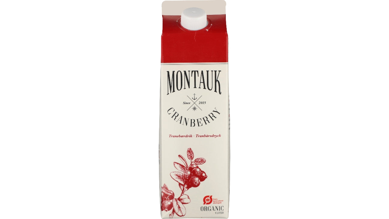 Øko Tranebærdrik Montauk 1L