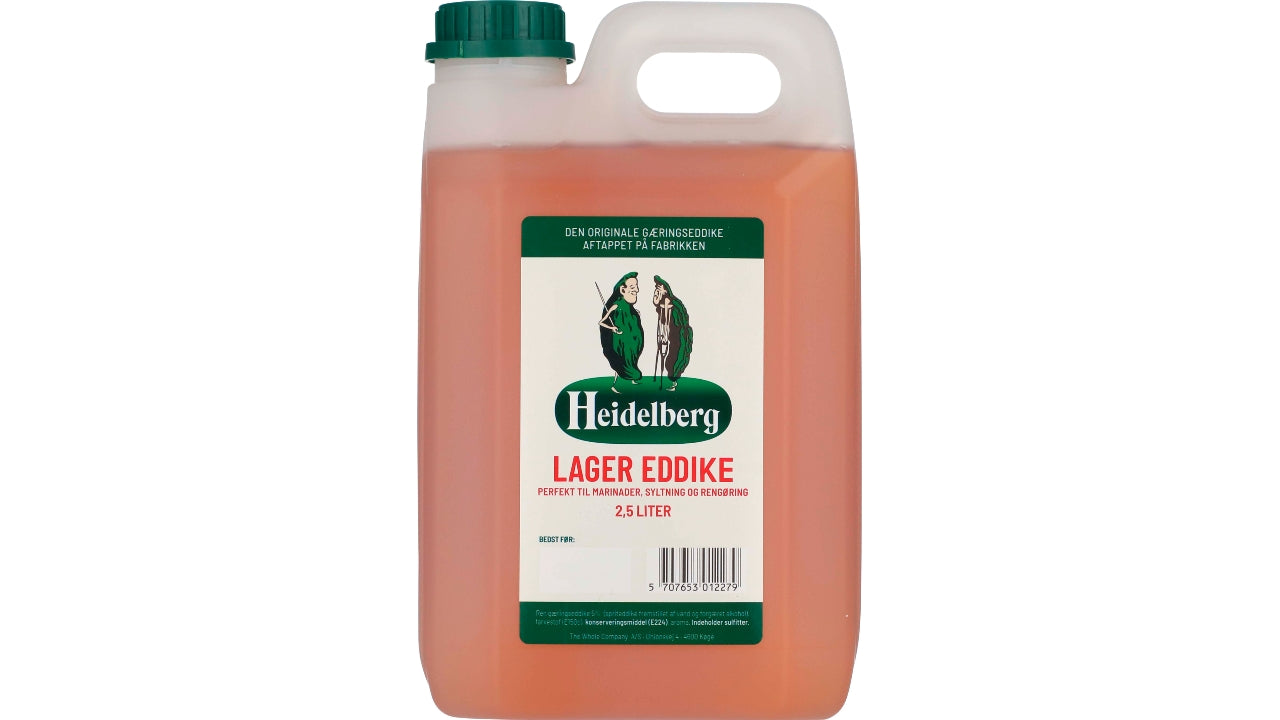 Eddike 5% med farve 2,5L