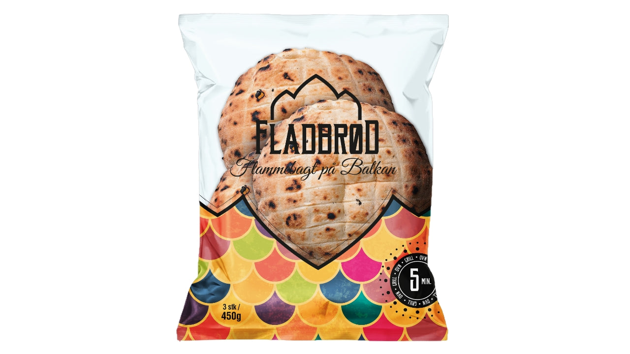 Fladbrød Somun 3x150g