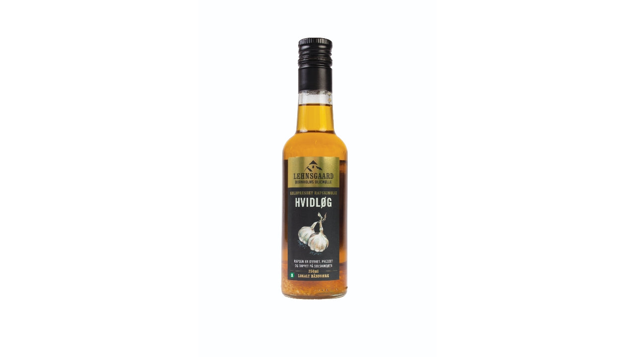Hvidløg rapskimolie 250ml