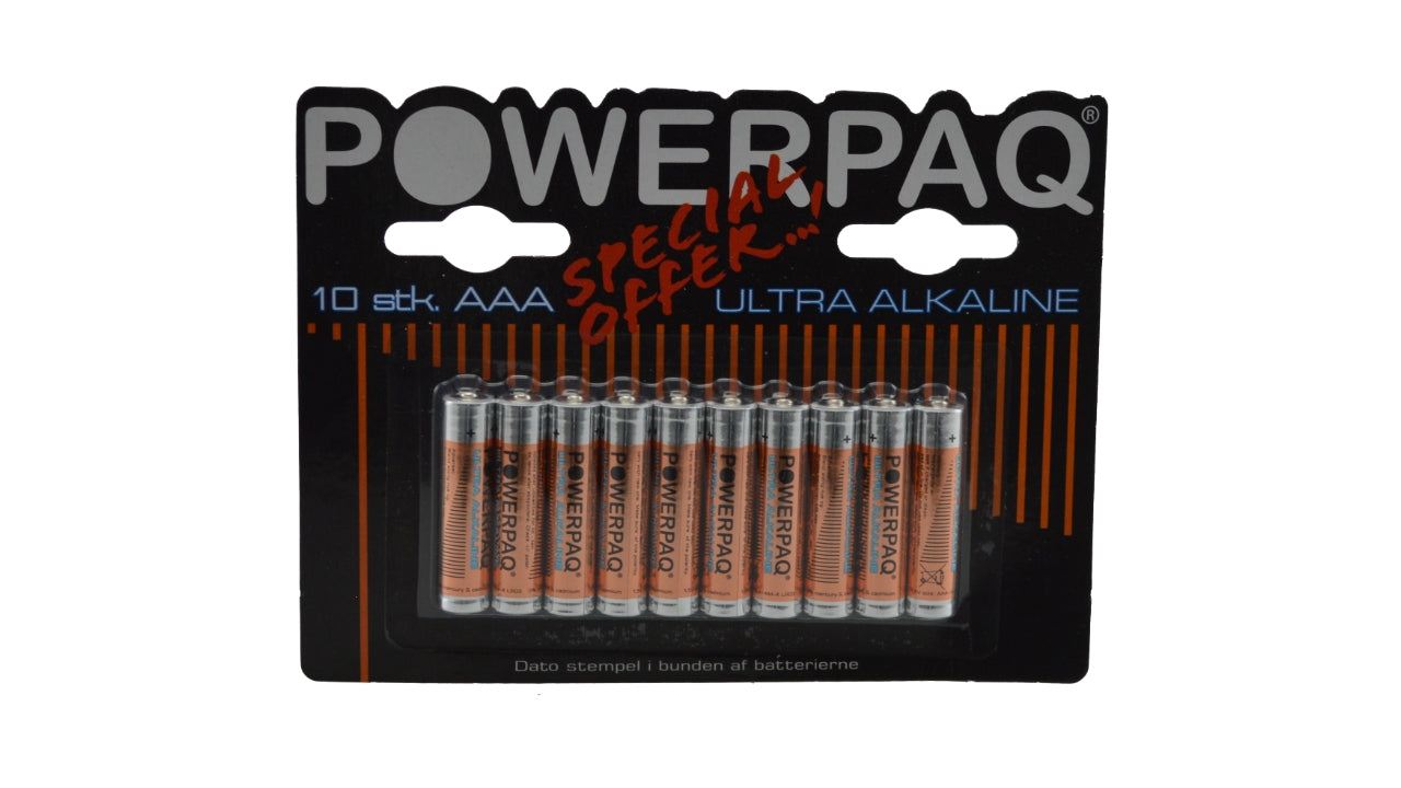 Powerpaq AAA LR03 10stk
