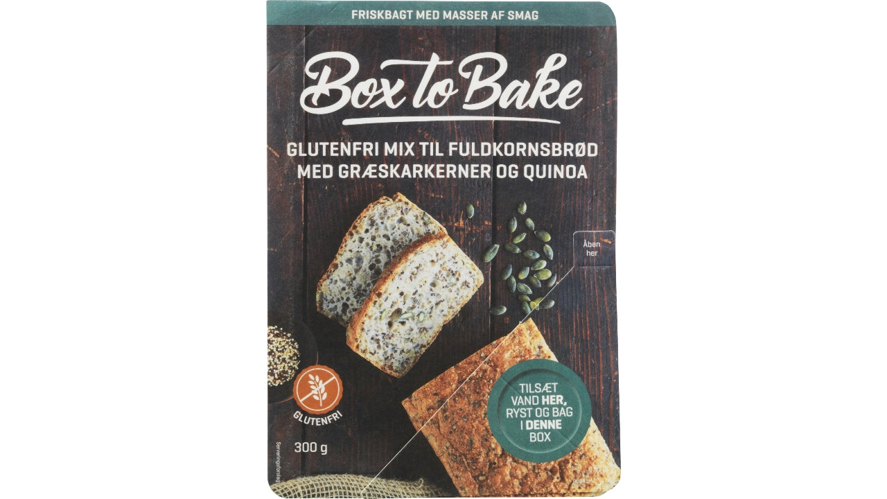 Brødblanding Fuldkornsbrød glutenfri 300