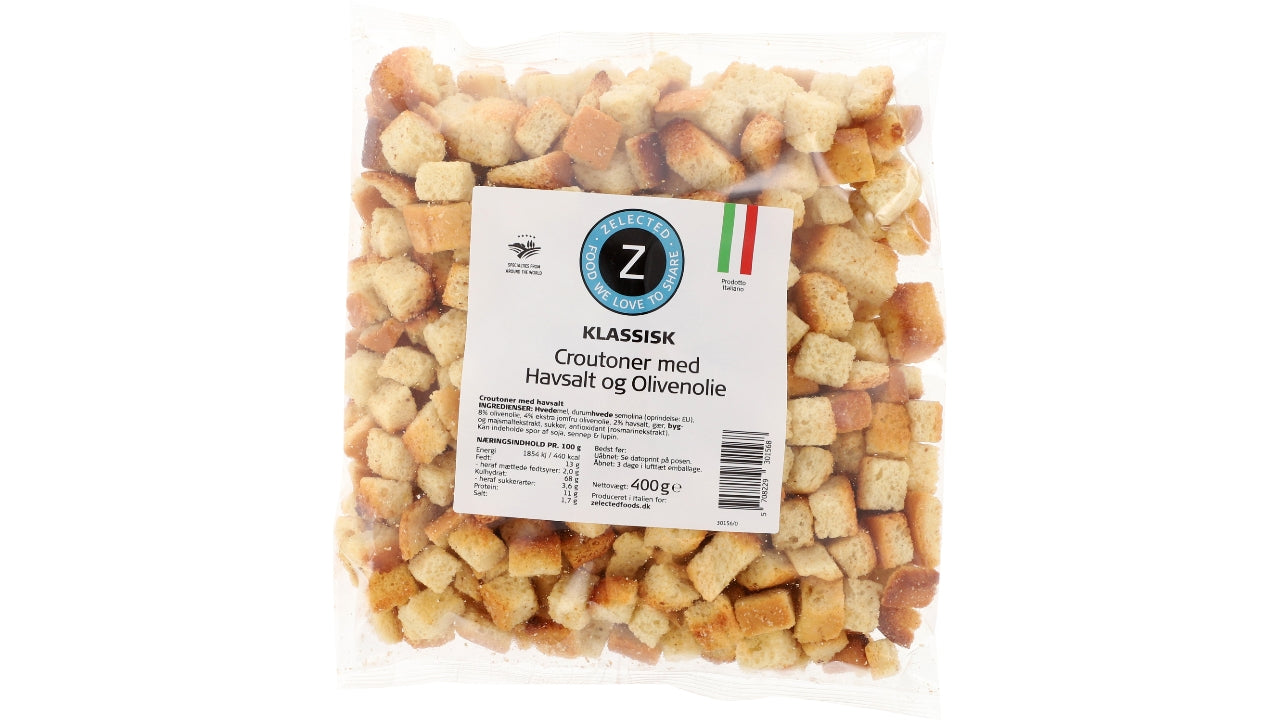 Croutoner havsalt og olivenolie 400g