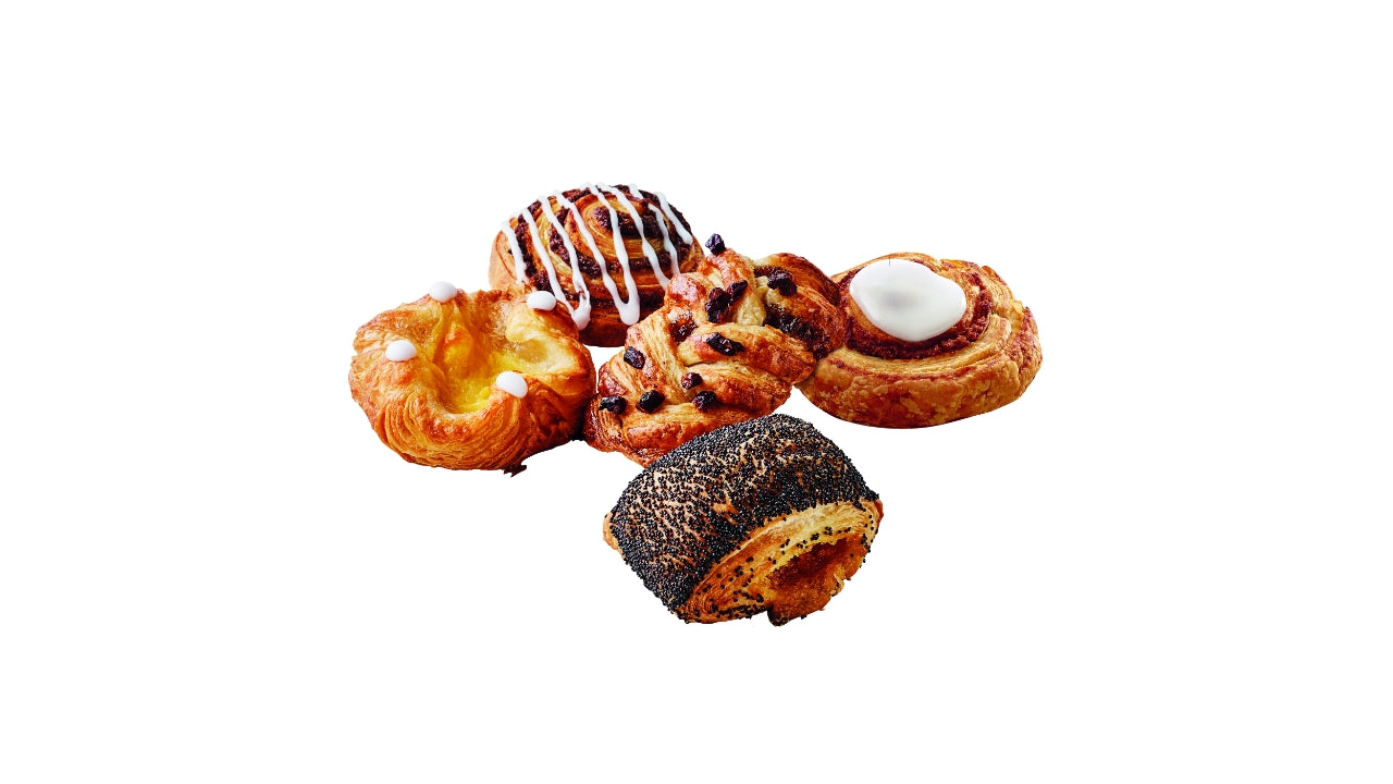 Mini wienerbrød assorteret 120x42g