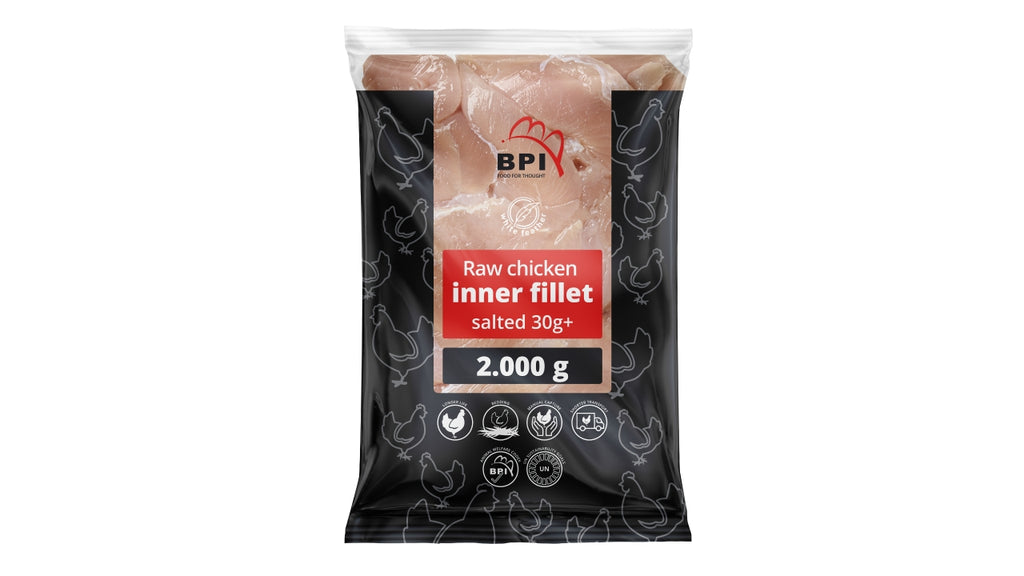Kyllingeinderfilet 1,2% salt 2kg