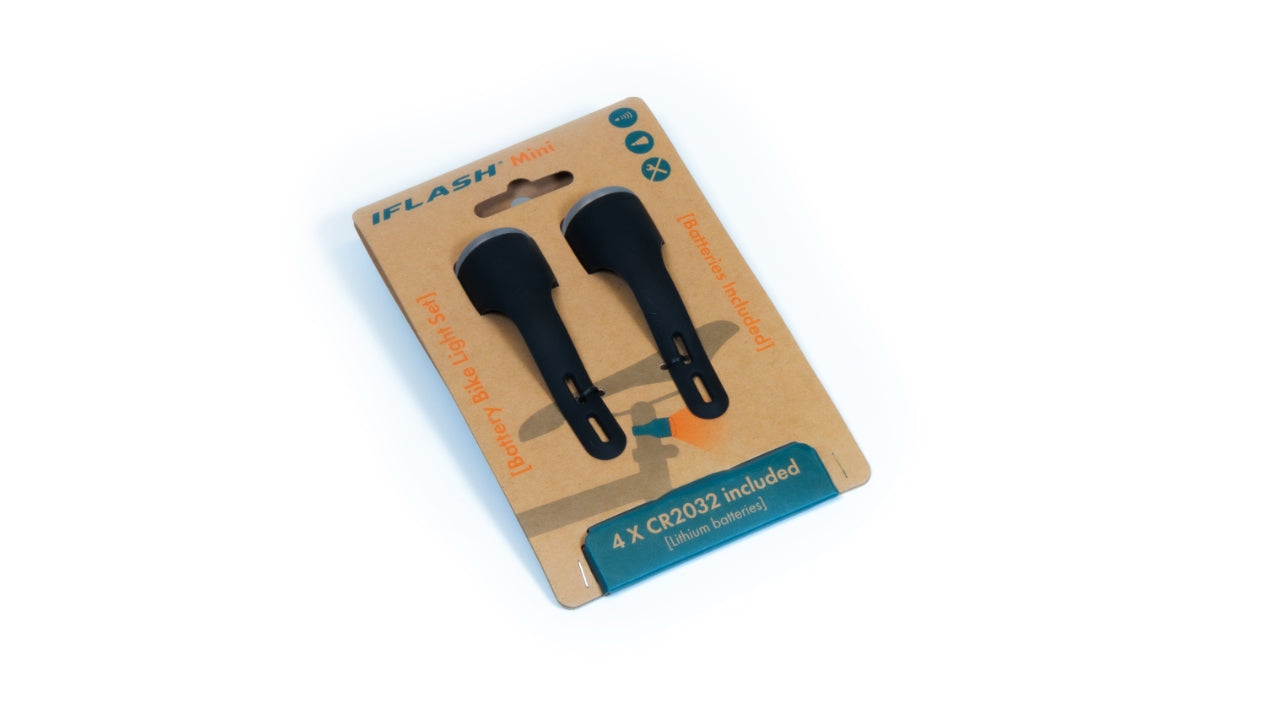 Cykellygte for/bag iflash mini