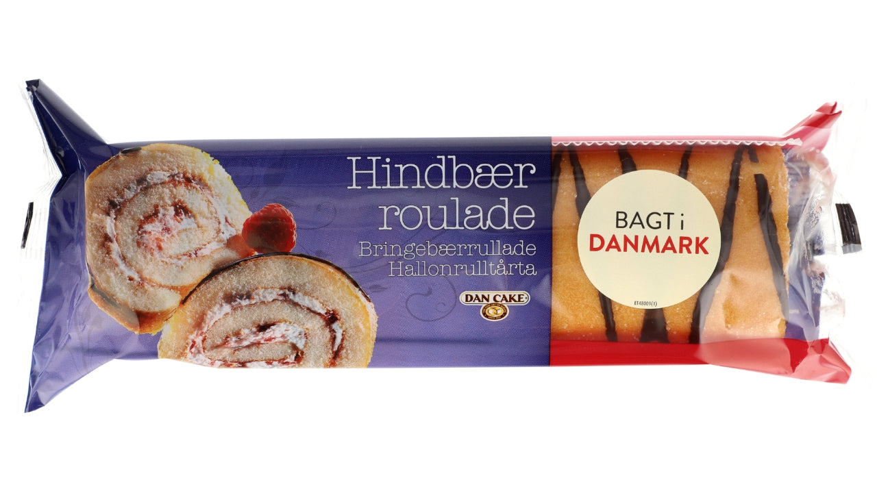 Hindbærroulade m/creme 300g