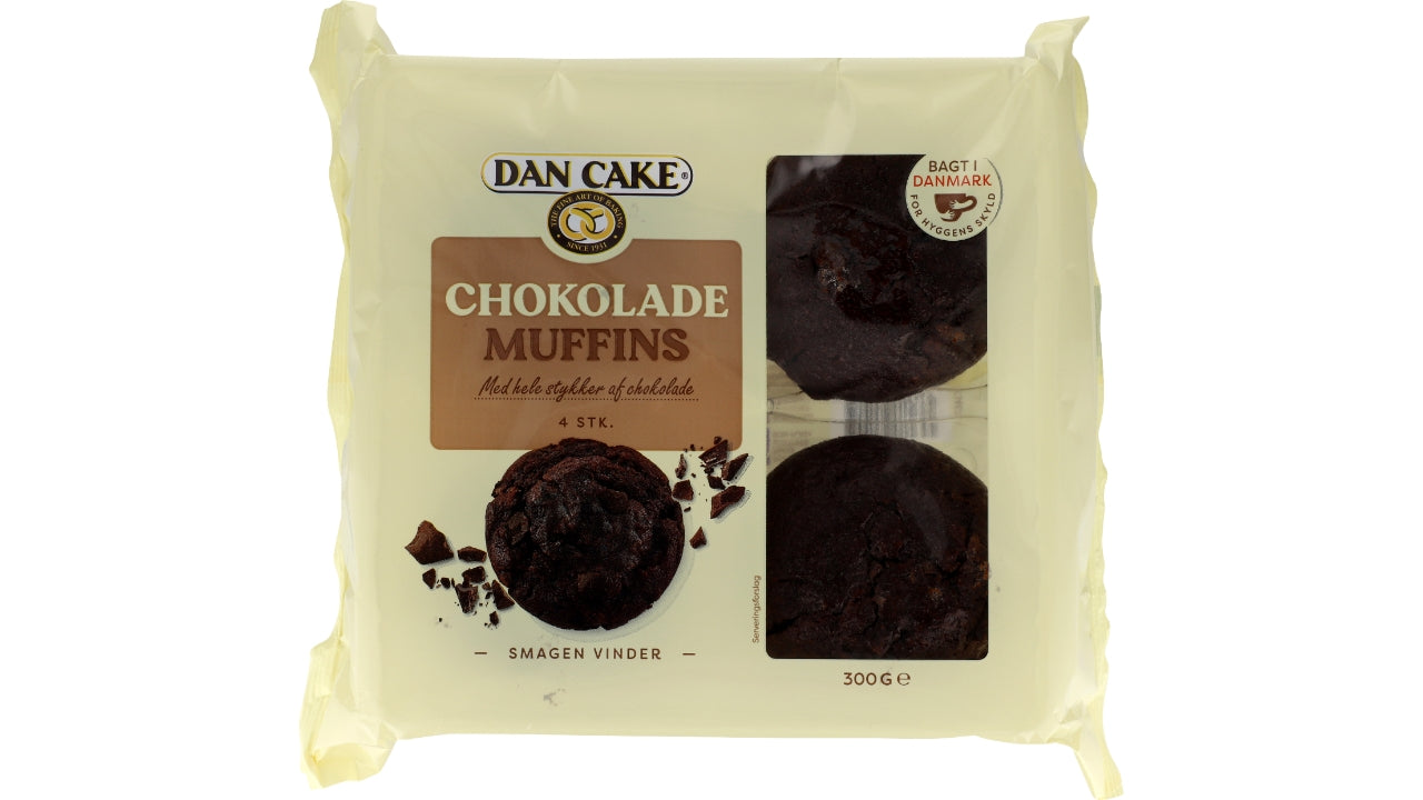 Muffins m/chocolade 300g