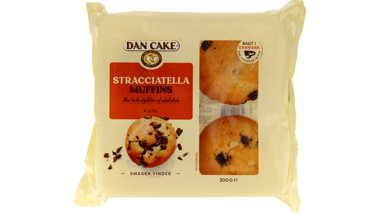 Muffins m/stracciatella 300g