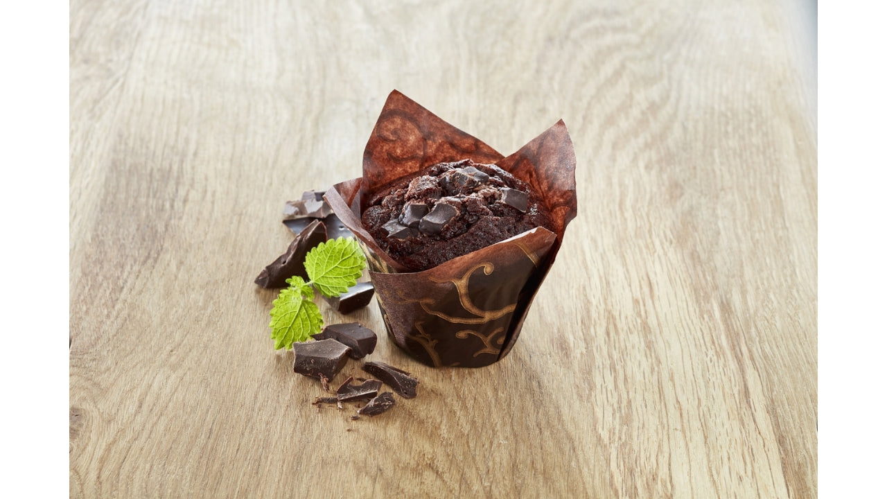 Chocolate filled muffin 8x100g