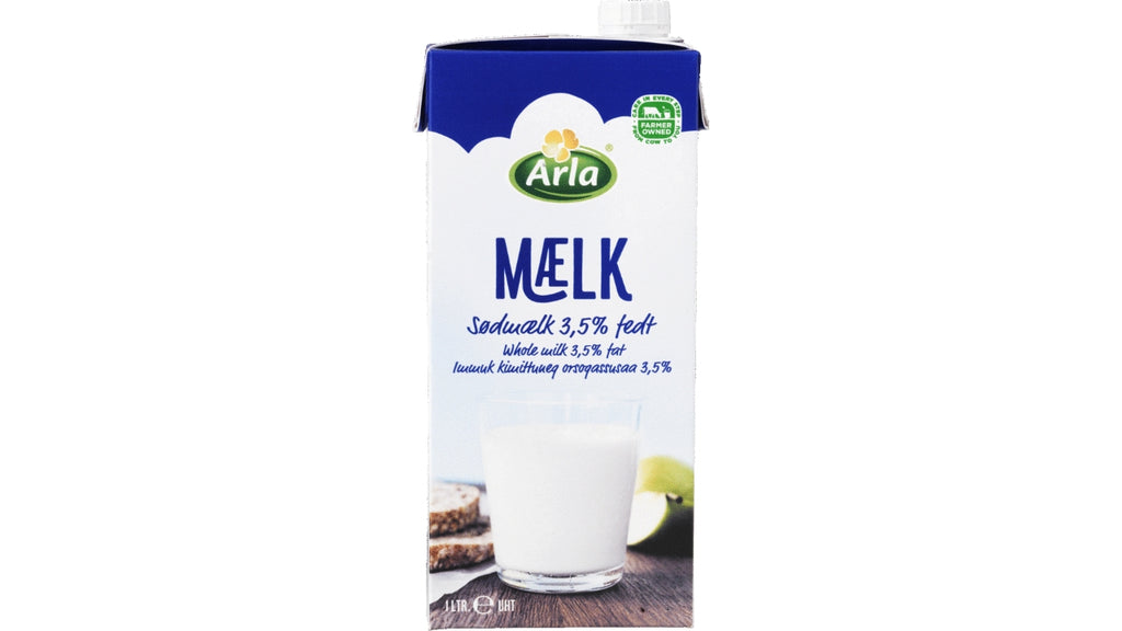 Sødmælk UHT 3,5% 1L - Mælk