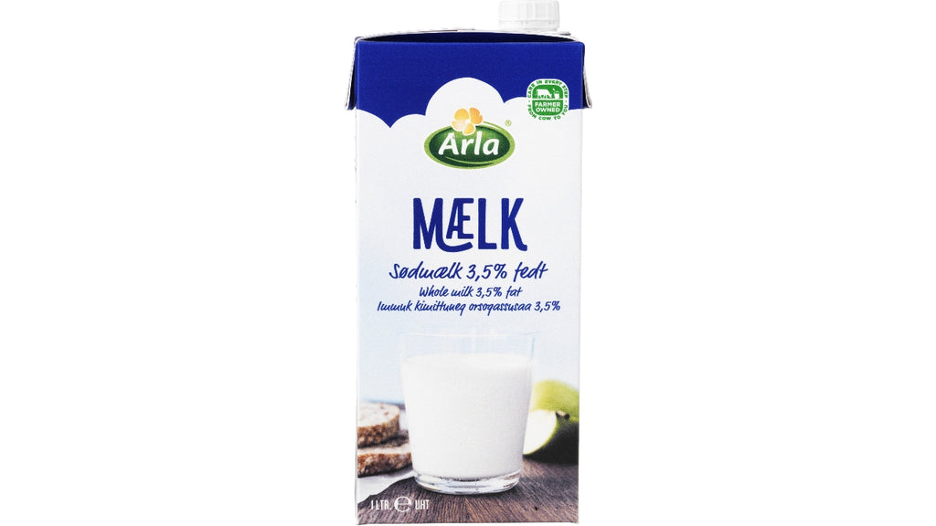 Sødmælk UHT 3,5% 1L - Mælk