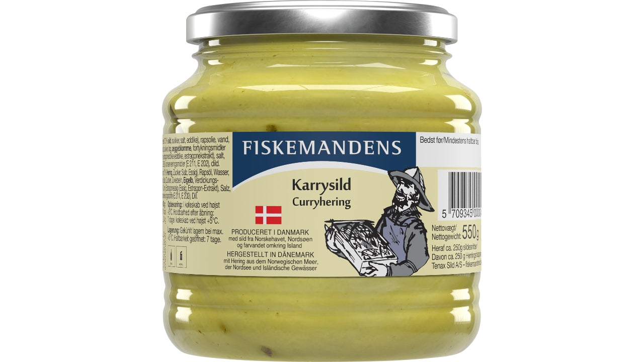 Karry sild 550g