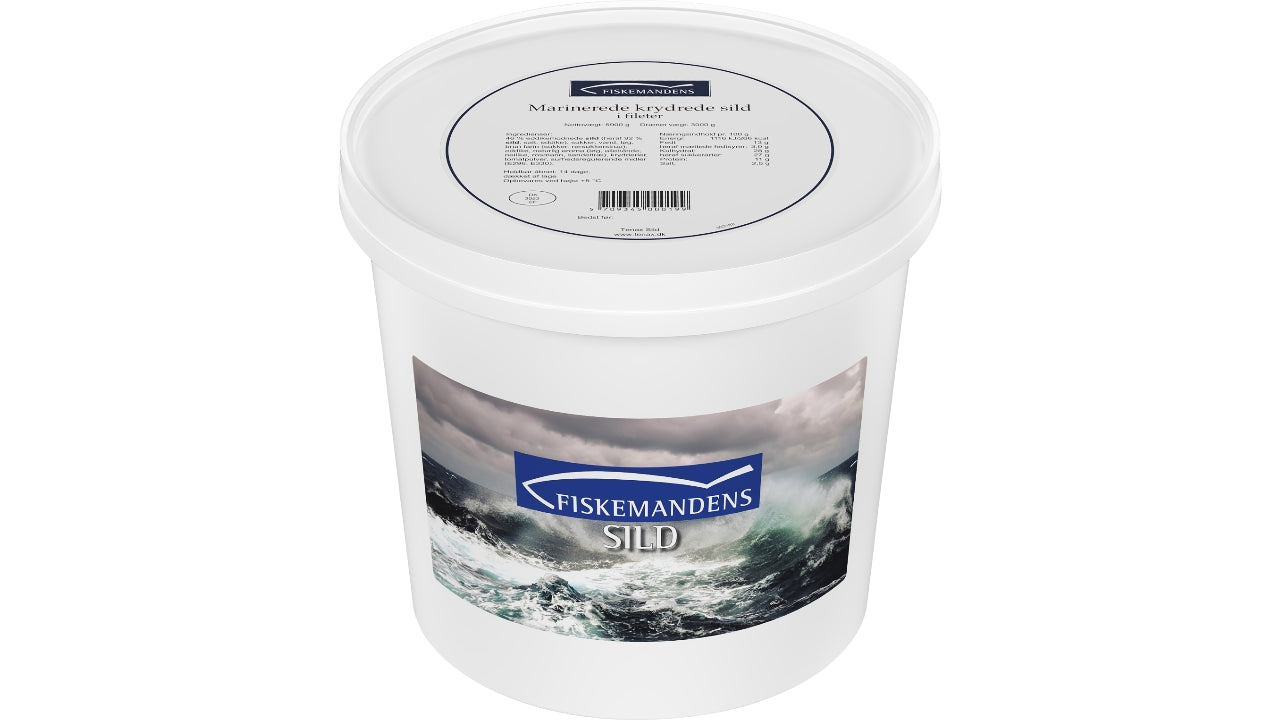 Marinerede krydder sild 5,9kg/3kg