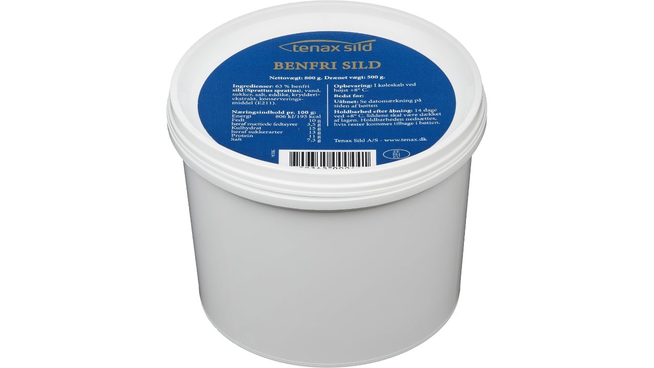 Benfri sild 800g/500g