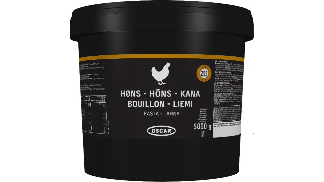 Hønsebouillon pasta 5kg 255L