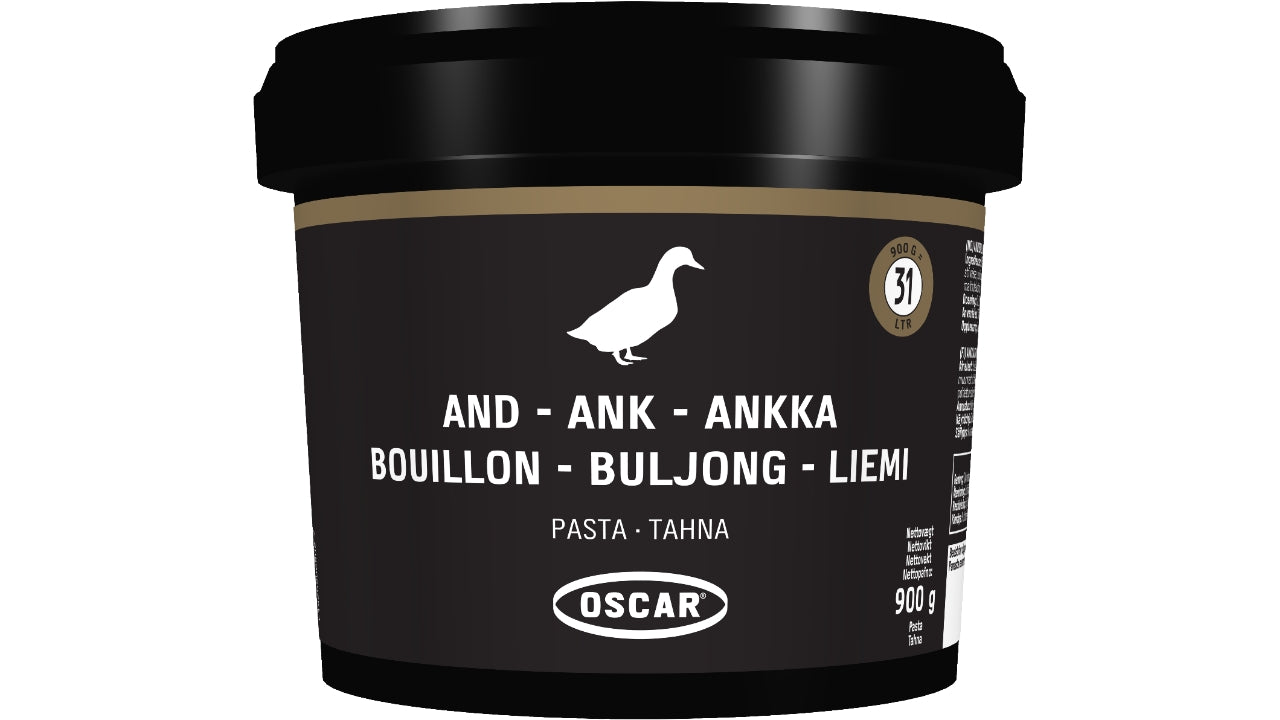 Andebouillon pasta 900g 31L