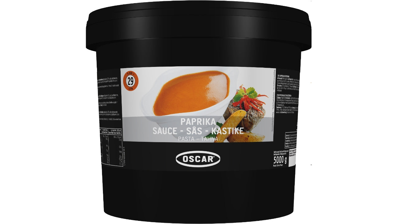 Paprika sauce pasta 5kg 25L