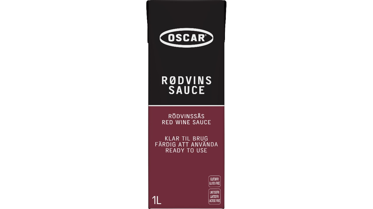 Rødvins sauce gourmet RTU 1L