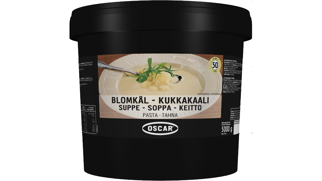 Blomkålssuppe pasta 5kg 50L