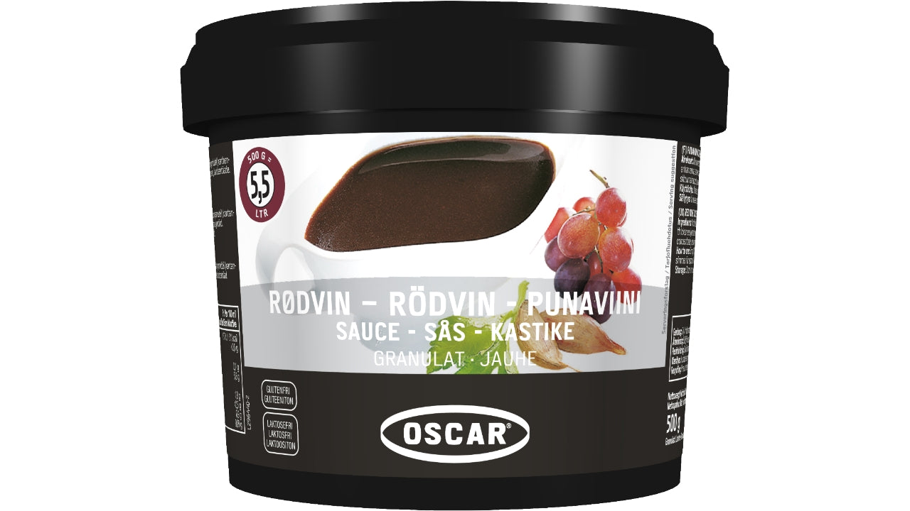 Rødvin sauce granulat 500g