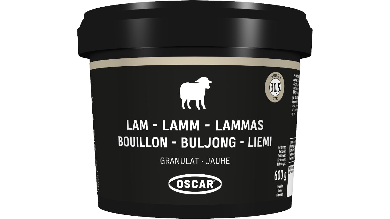 Lammebouillon granulat 600g 30,5L
