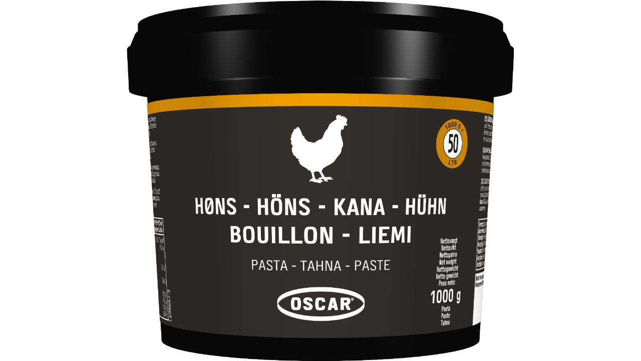 Hønsebouillon pasta 1kg 46,5L