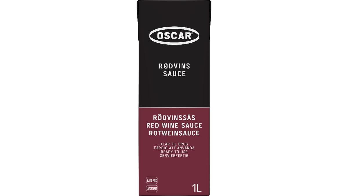 Rødvins sauce gourmet RTU 1L