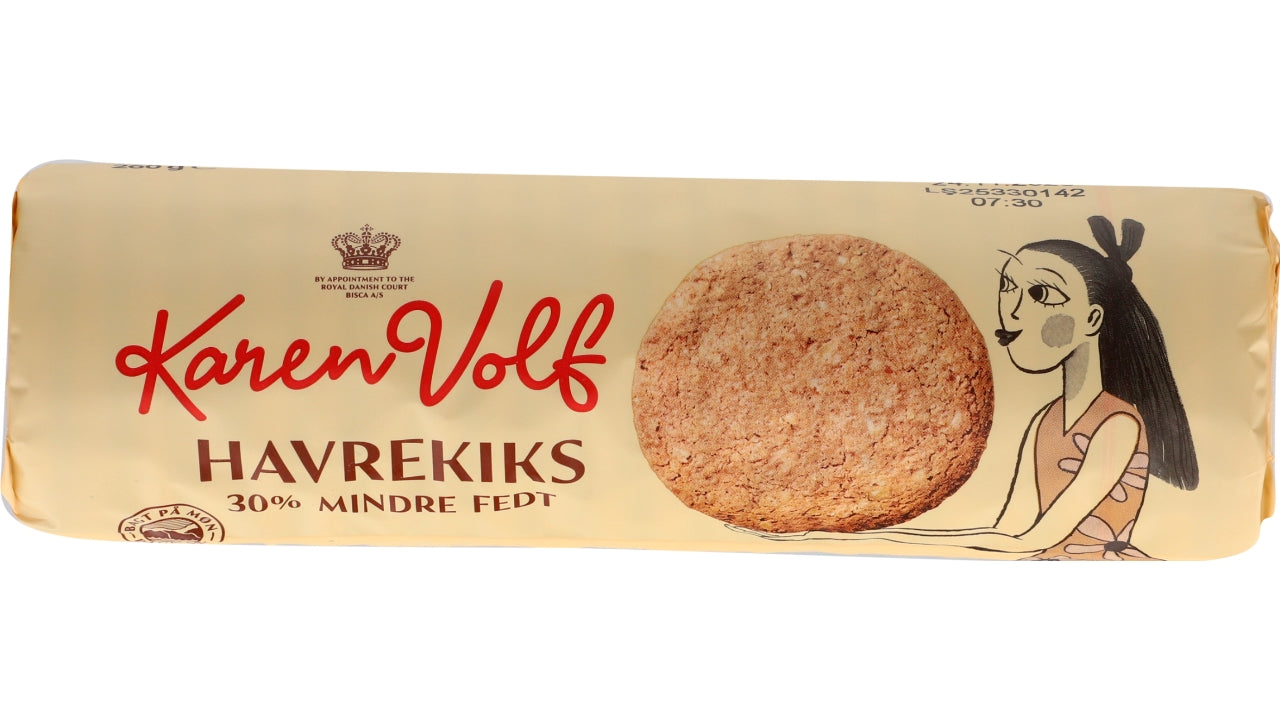 Havrekiks mindre fedt 260g