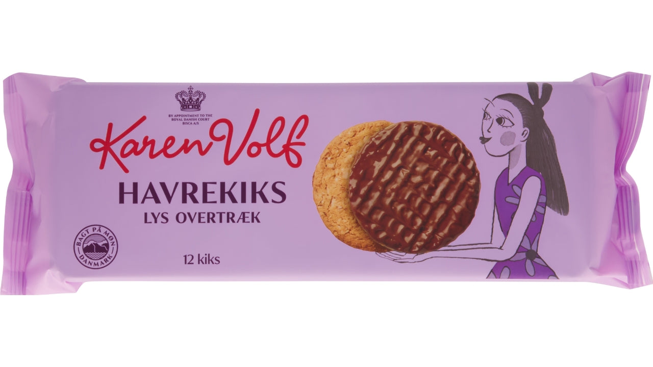 Havrekiks lys overtræk 184g