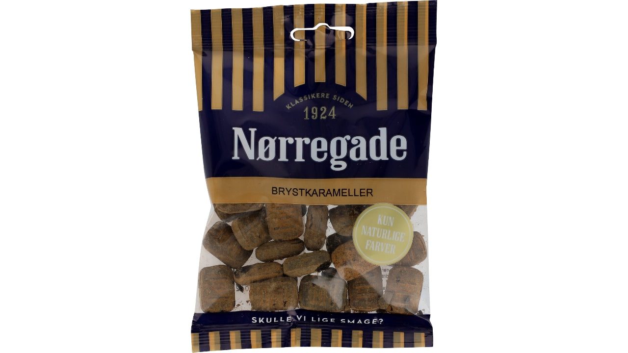 Brystkarameller 100g