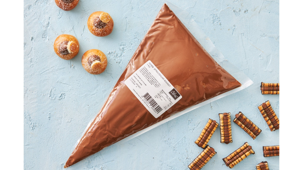 Nougat sprøjteklar 1kg