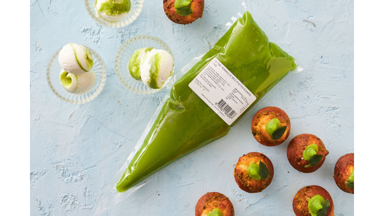 Pistacie råmasse sprøjtepose 1kg